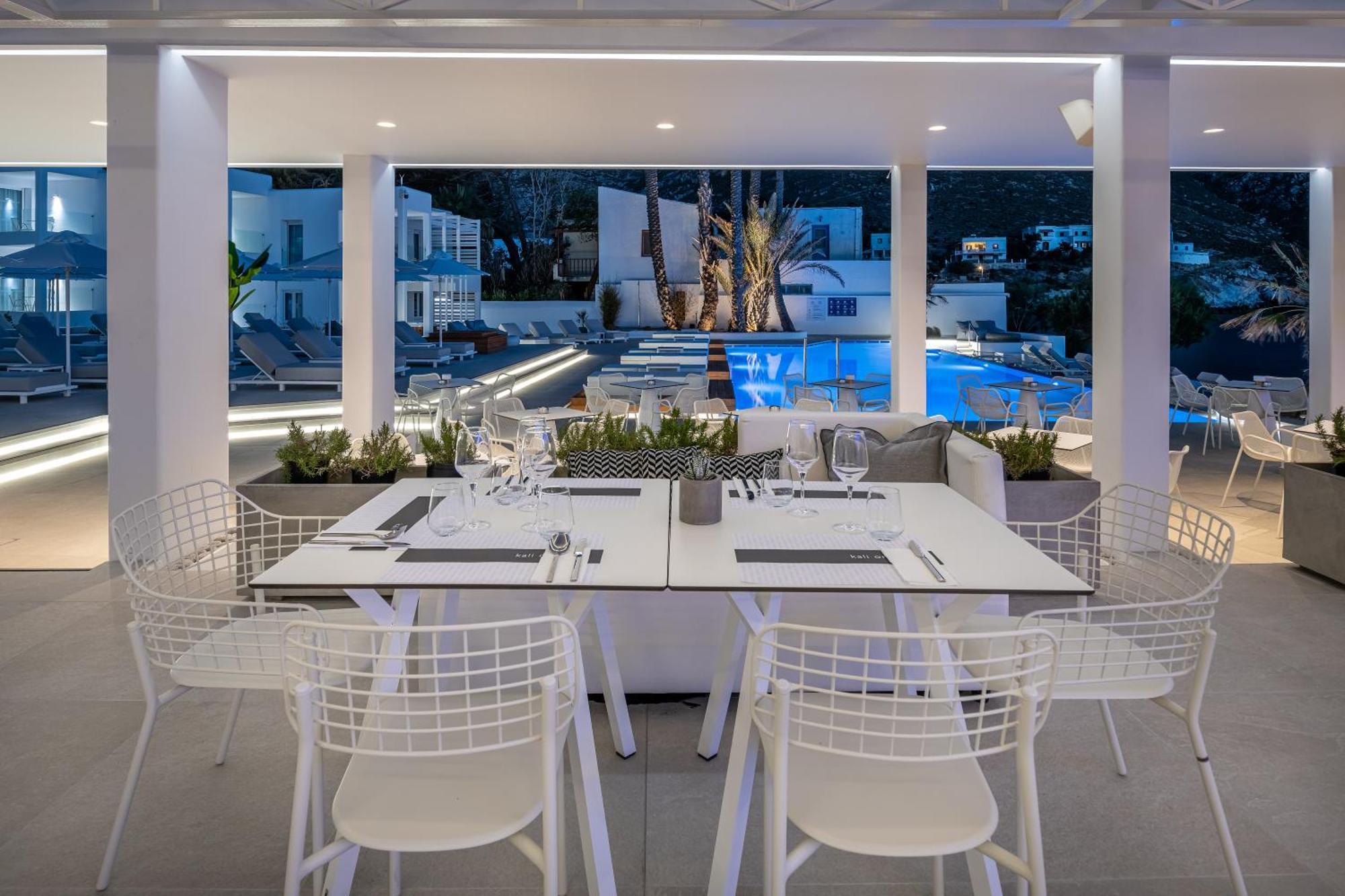 Kantouni Beach Boutique Hotel Panormos  エクステリア 写真