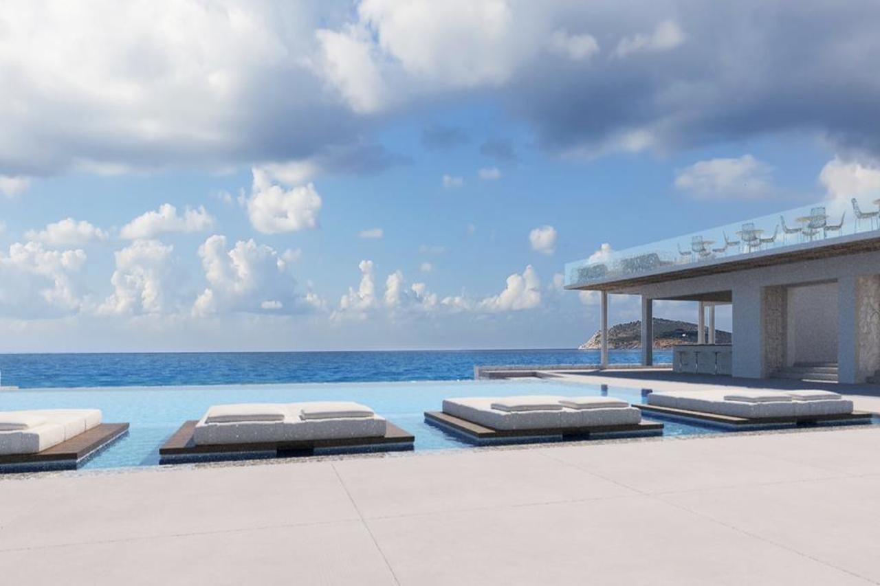 Kantouni Beach Boutique Hotel Panormos  エクステリア 写真